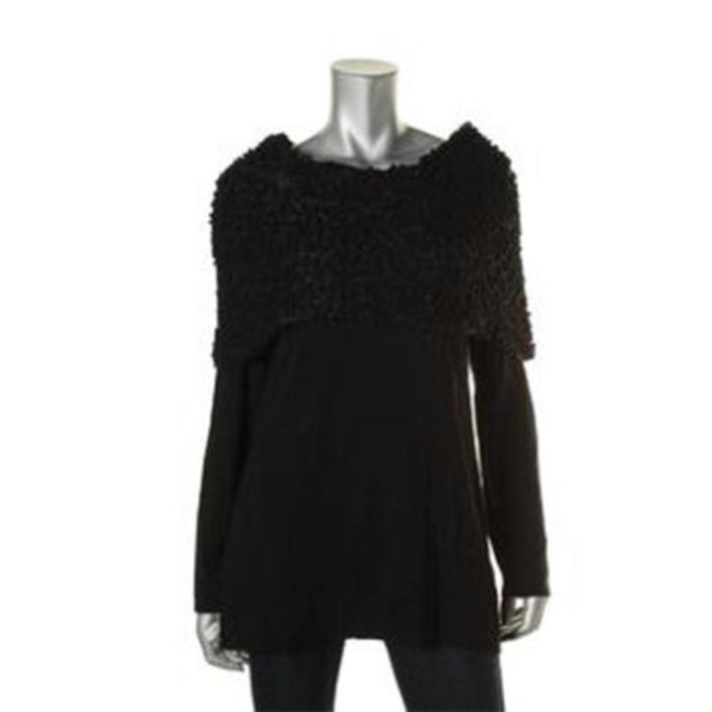 Alfani Women’s cowl Sequined Pullover Sweater